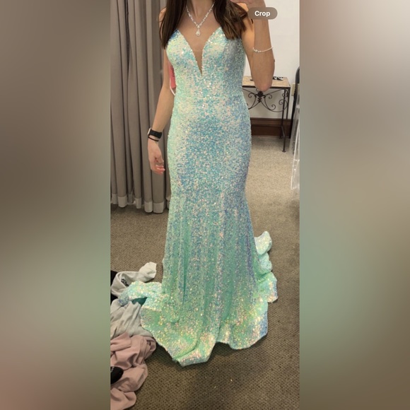 Selling my prom dress! Wore once! Perfect condition Selling for $300! - Picture 3 of 5